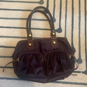 MZ Wallace Baby Jane Plum Bedford purse